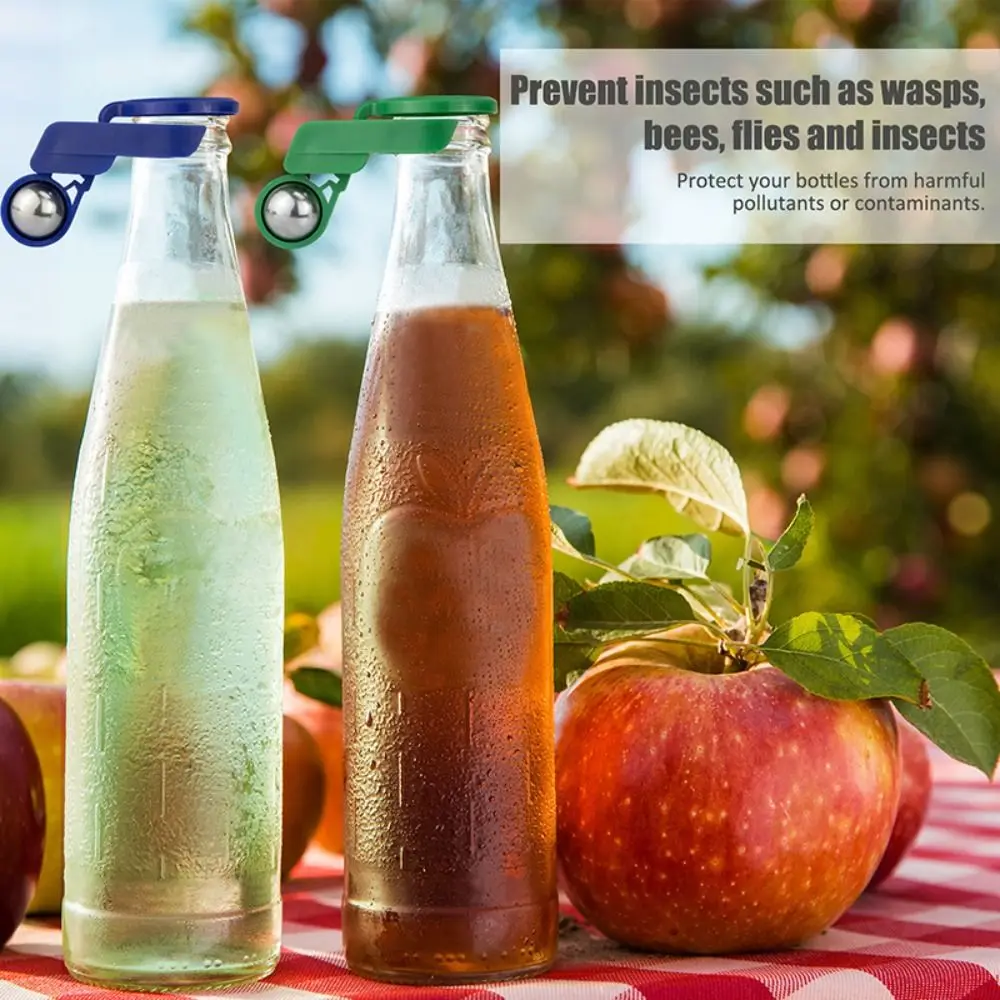 Tight Sealed Beer Bottle Cap Leak-proof Creative Bottle Top Automatically Reusable Bottle Stopper Cola