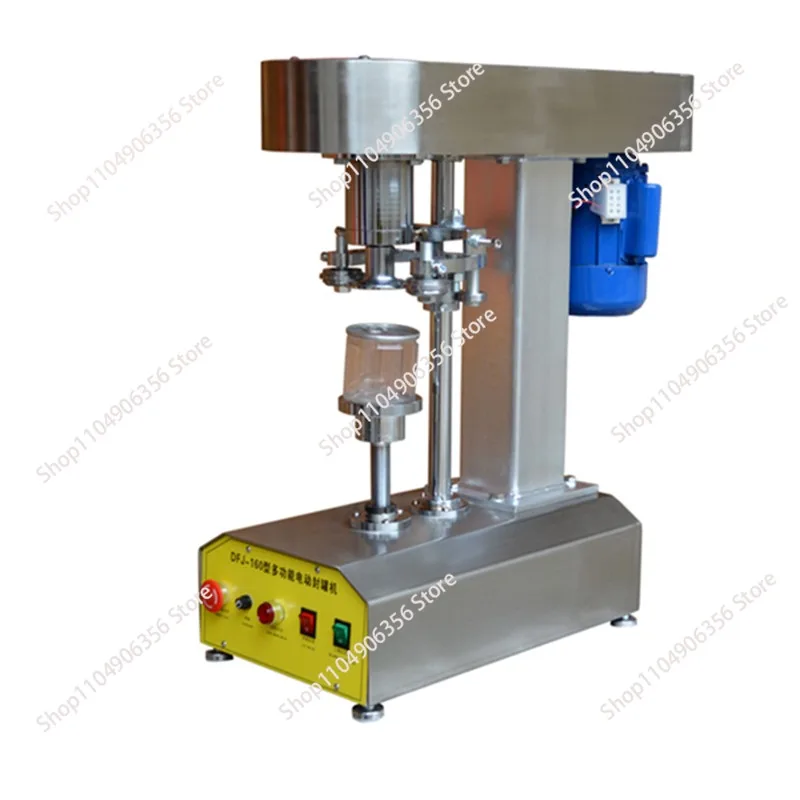 for Tabletop Semi-Automatic Beer and Bottle Packaging Machine for Tin/Aluminum Can Sealing Can Seaming Machine