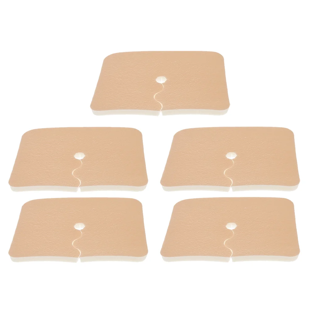 5 Pcs Catheter Fixation Fixing Pads for Body Surface Supplies Surgical Comfortable Tracheal Protectors Fixator