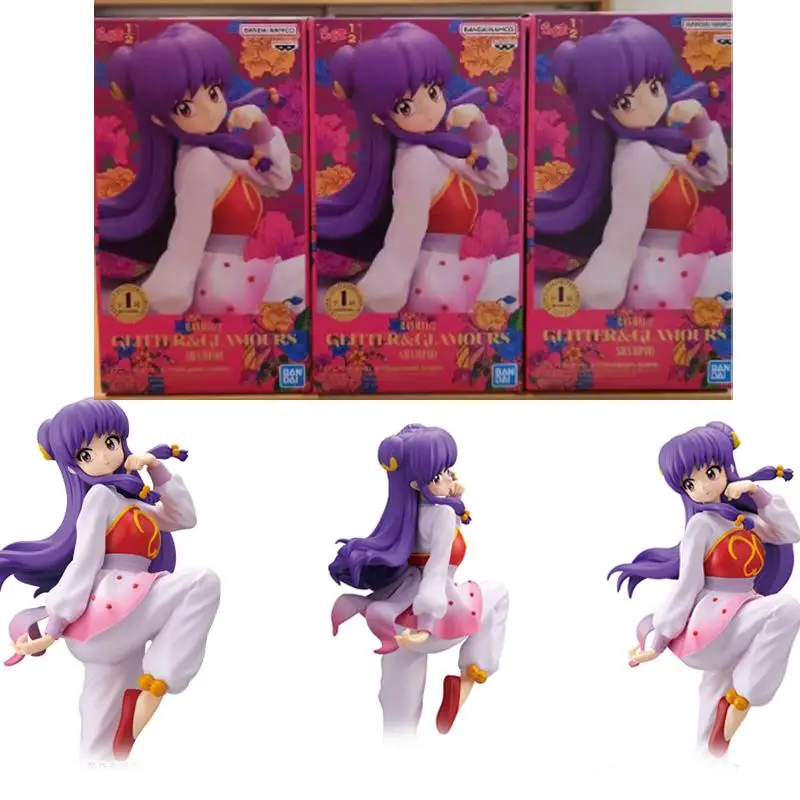 Genuine Bandai Namco Banpresto Ranma 1/2 Tv Glitter Glamours Shampoo Pvc Collector New and Unopened Anime Figure Model Toy Gift