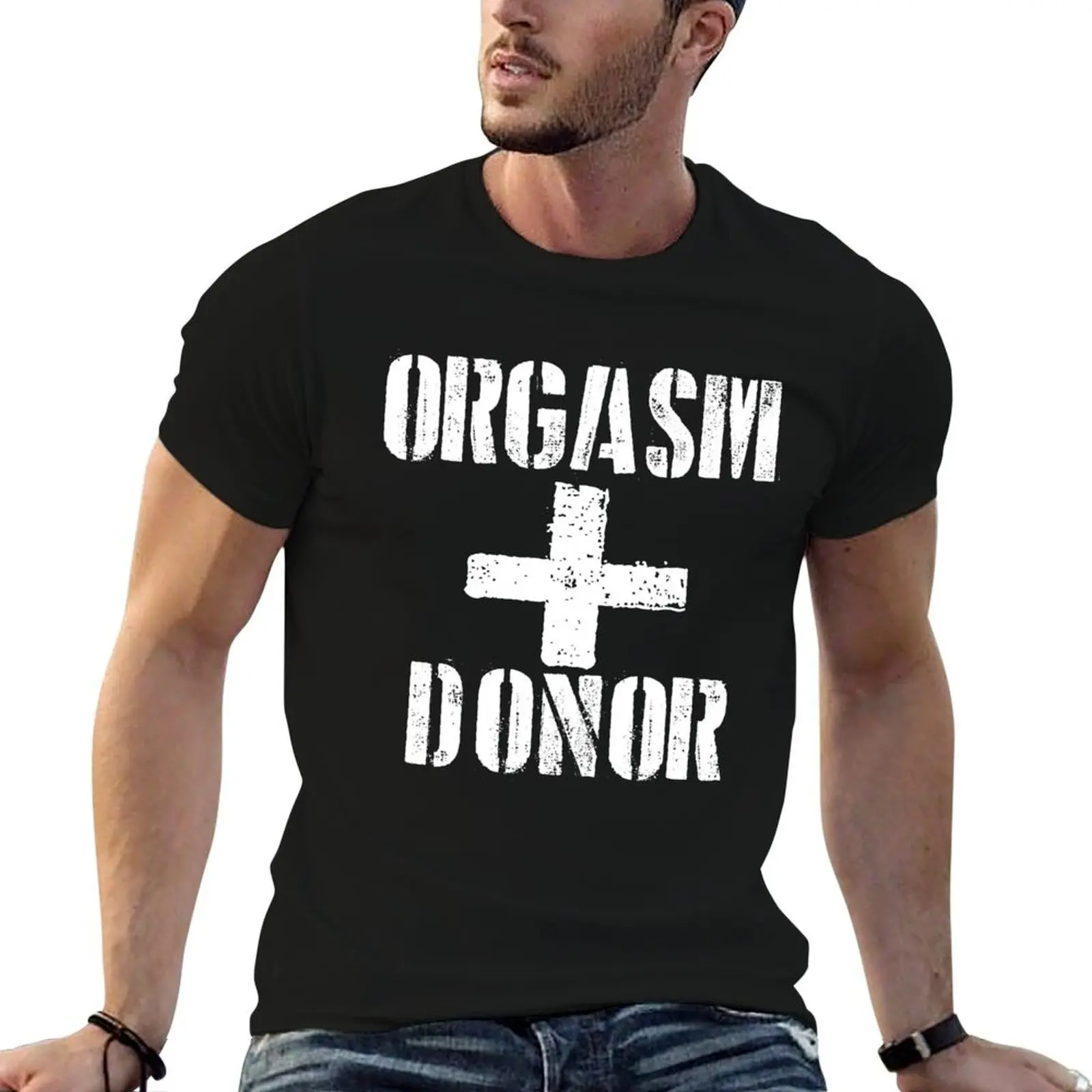 Orgasm Donor T-Shirt Casual Daily Outfit T-Shirt