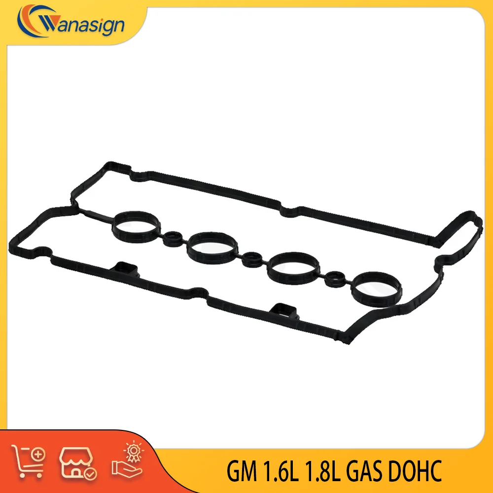 AUTO ENGNE PARTS Valve Cover Gaskets Set for GM ALFA ROMEO FIAT OPEL SAAB 1.6L 1.8L GAS DOHC 2009-2024