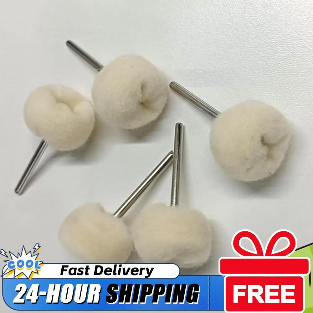 

1-20 шт., шерстяная абразивная щетка для полировки, шлифовальный круг, шлифовальная машина, фетровая шлифовальная шлифовальная головка, абразивный полировальный круг 3 мм