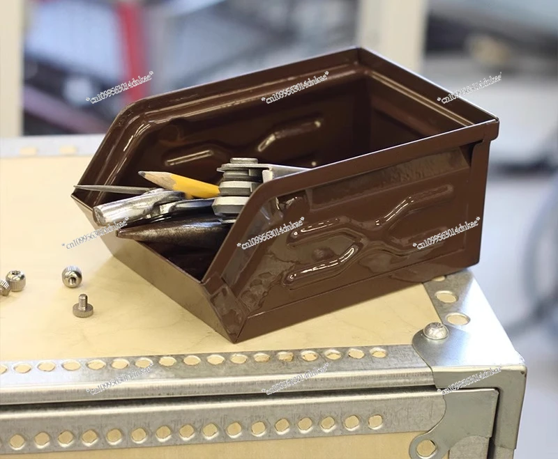 Metal Storage Box, Storage Toolbox, Multi-function Diagonal Drawer, Storage Box, Small.