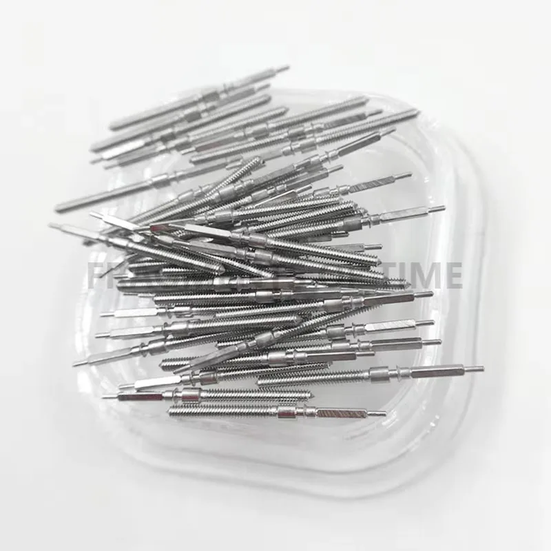 Watch Movement Repair Tool Parts1/2/5/10Pcs Alloy Watch Repairing 1.2mm Winding Stem Replacement Spare Parts For 7750 7751