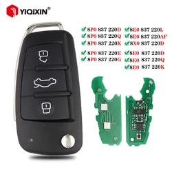 YIQIXIN Flip Remote Car Key Shell For Volkswagen Sharan T5 Multivan Caravelle For VW Seat Golf Sagitar Polo MK6 Tiguan Passat