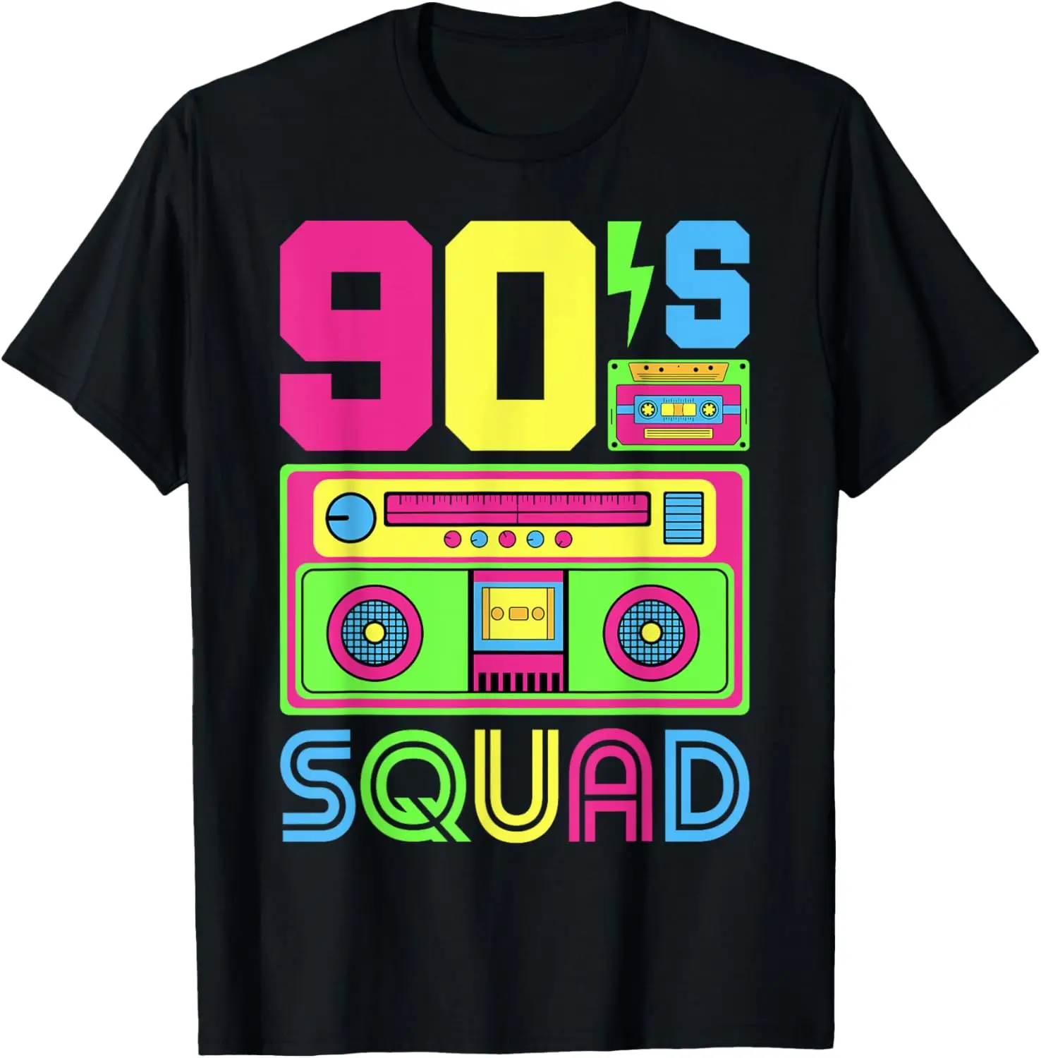 90's Squad 1990s Theme Party 90s Costume 90s Outfit Nineties T-Shirt