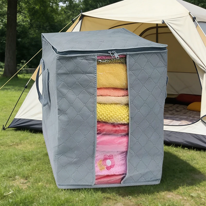 Multifunctional Storage Bags Outdoor Camping Portable Storage Bag With Zipper Household Large Capability Storage Box