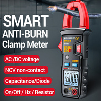 ST181 ST182 ST183 Digital Clamp Meter DC/AC Current 4000/6000 Counts Multimeter Ammeter Voltage Tester Amp Hz Capacitance Tool