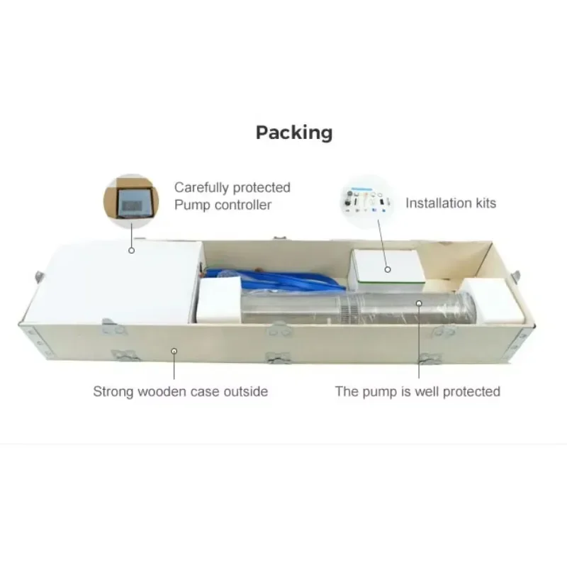 High Speed Water Pump 5 h p Solar Water Deep Well Borehole Pump Suppliers