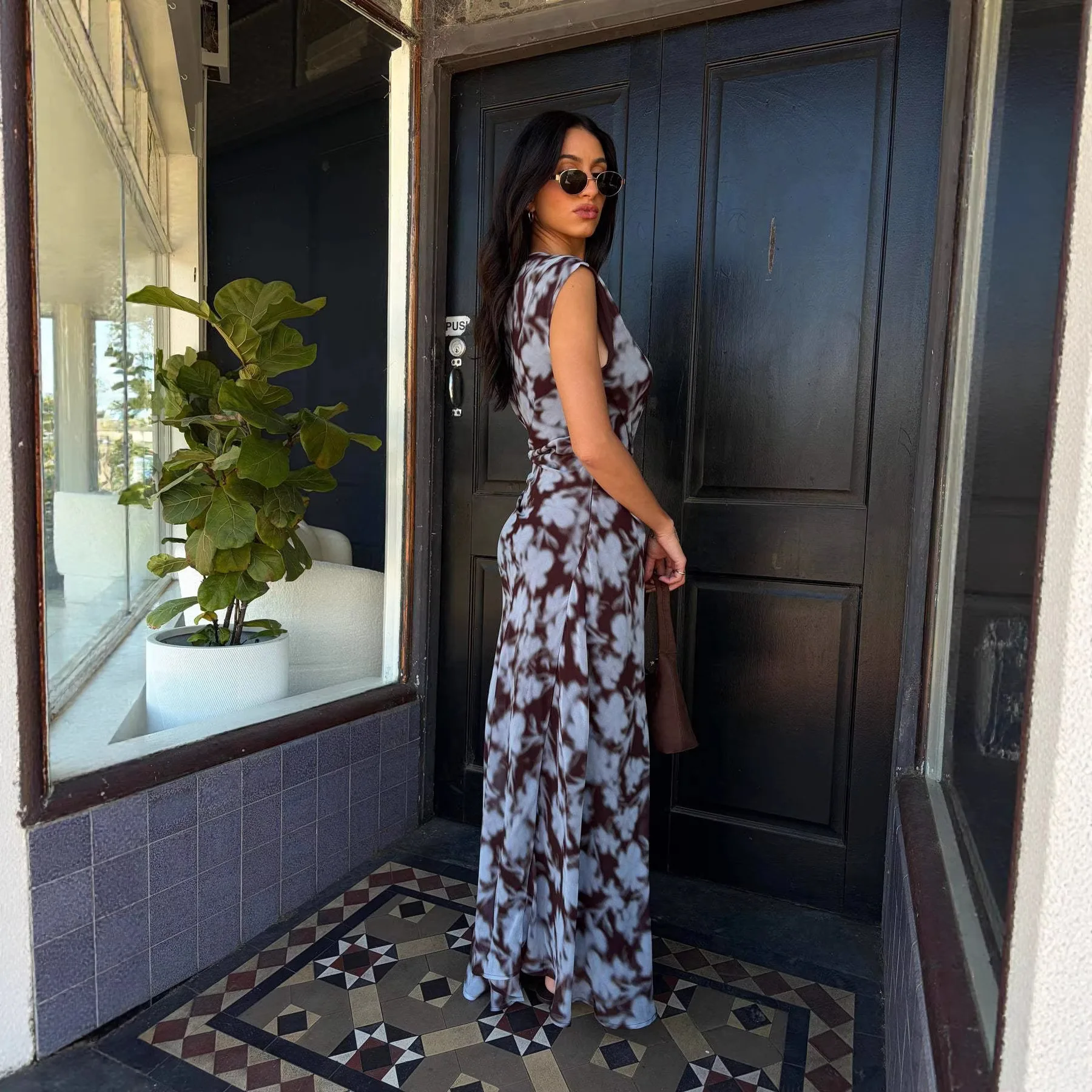 فستان صيفي غير منتظم بطول متوس - مراجعة Summer Clothing Usa وسعره