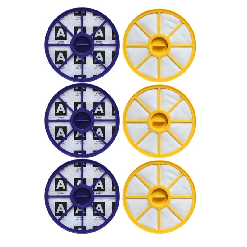 Peças de reposição do kit de filtro hepa para dyson dc05 dc08 dc15 dc19 dc20 dc21 pré & post, motor superior e inferior alergia vácuo