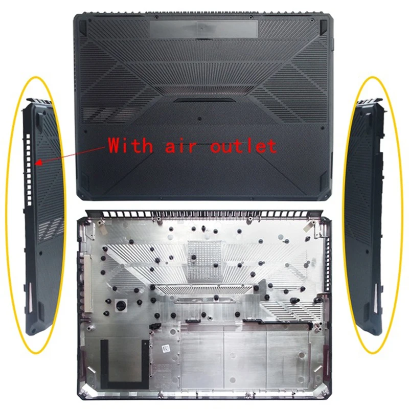 Imagem -05 - Capa Palmrest Estojo Superior para Asus Tuf Gaming Fx86 Fx86s Fx505 13nr00s2ap0121 13n15ja0241 13n1-5ja0f11 Novo