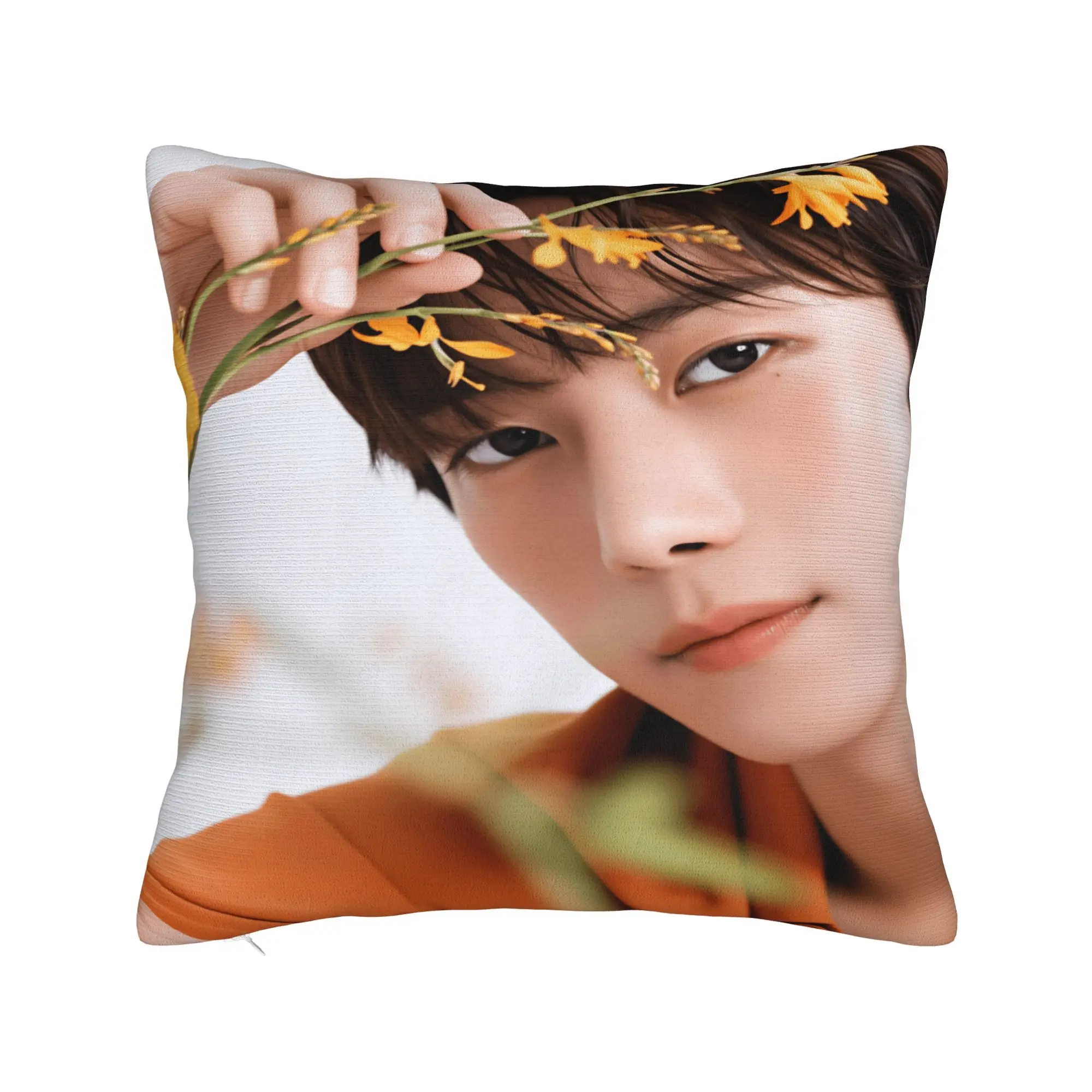 Y-Young-dae Kim Pillow Cover  Vintage Pillow Case For Chair Sofa Home Decor Soft Cushion Cover Gift