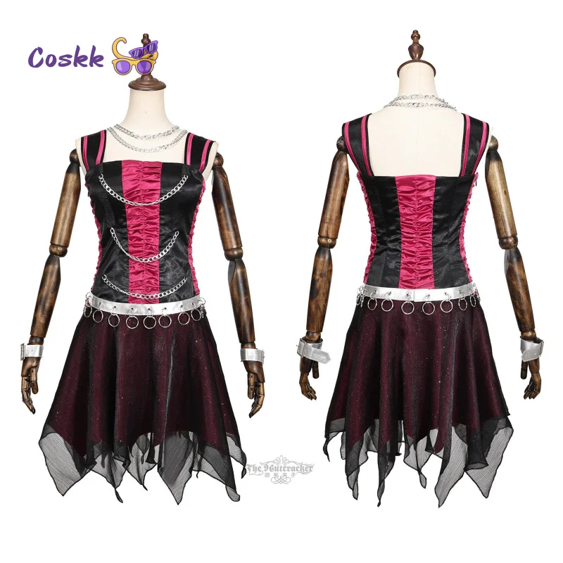Spectra Vondergeist Anime monstruo Cosplay disfraz Punk vestido uniforme Halloween carnaval fiesta de Navidad ropa de mujer nueva