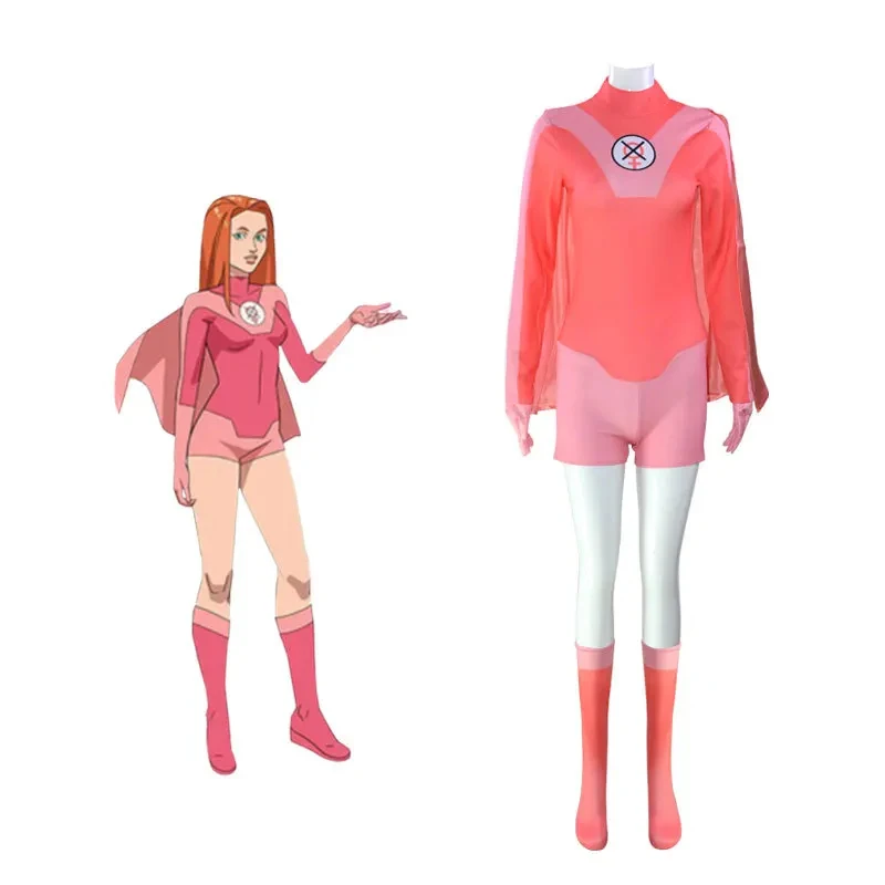 

A'5,b/Anime Superhero Cosplay Invincible Mark Grayson Jumpsuit Cloak Costume Bodysuit Halloween Party Carnival Zaiti S5,j'8.k/4\