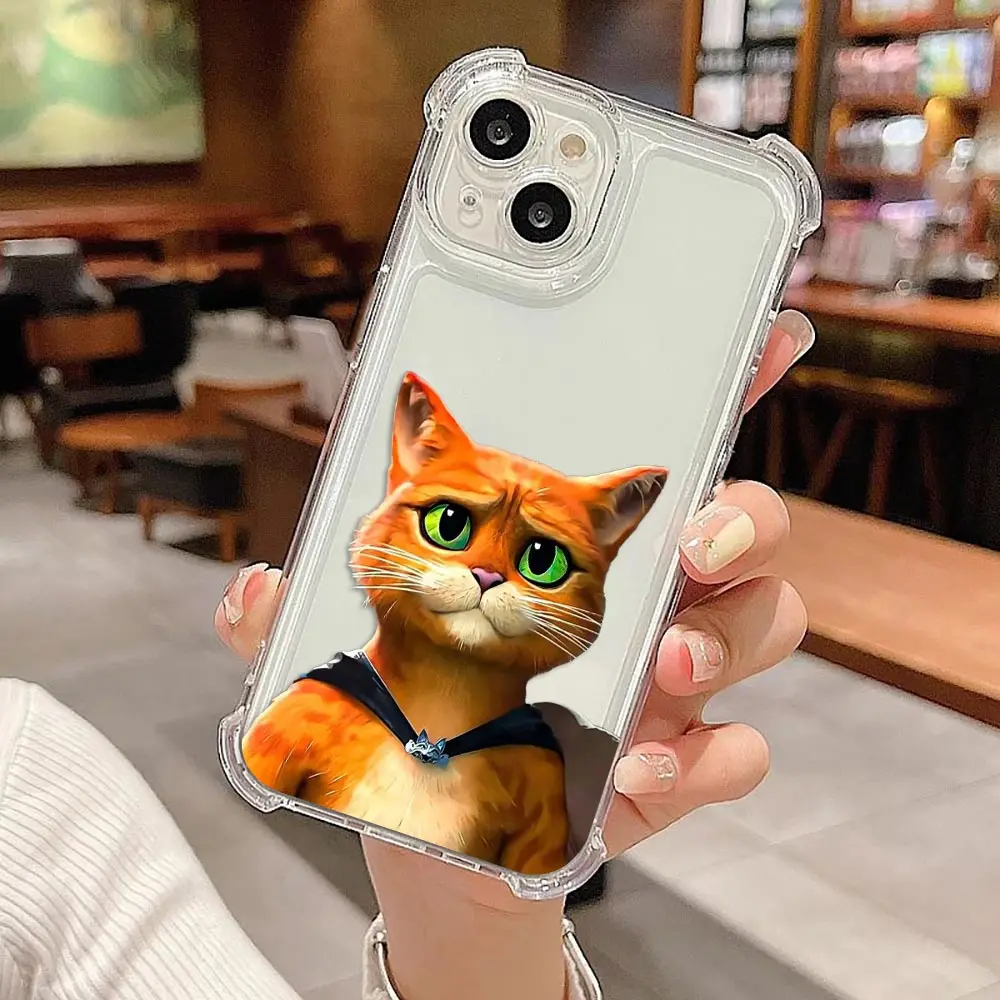 Clear Phone Case For iPhone Apple 17 AIR 16E 16 15 14 12 13 11 Pro 8 7 Plus X XR XS Max Shockproof Cover Anime Movie S-Shrek view 3