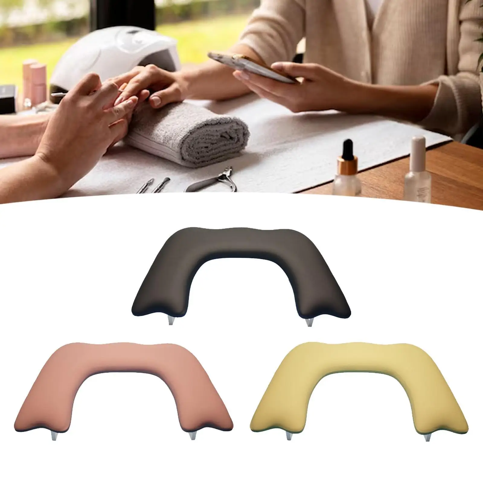 

Nail Art Hand Pillow Nail Tool Equipment Salon Tool for Home Makeup Tool