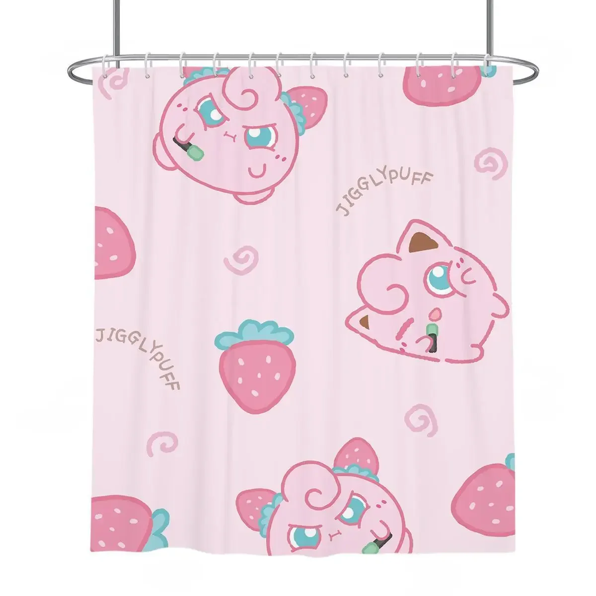 kwaii Cartoon  Shower  Curtain