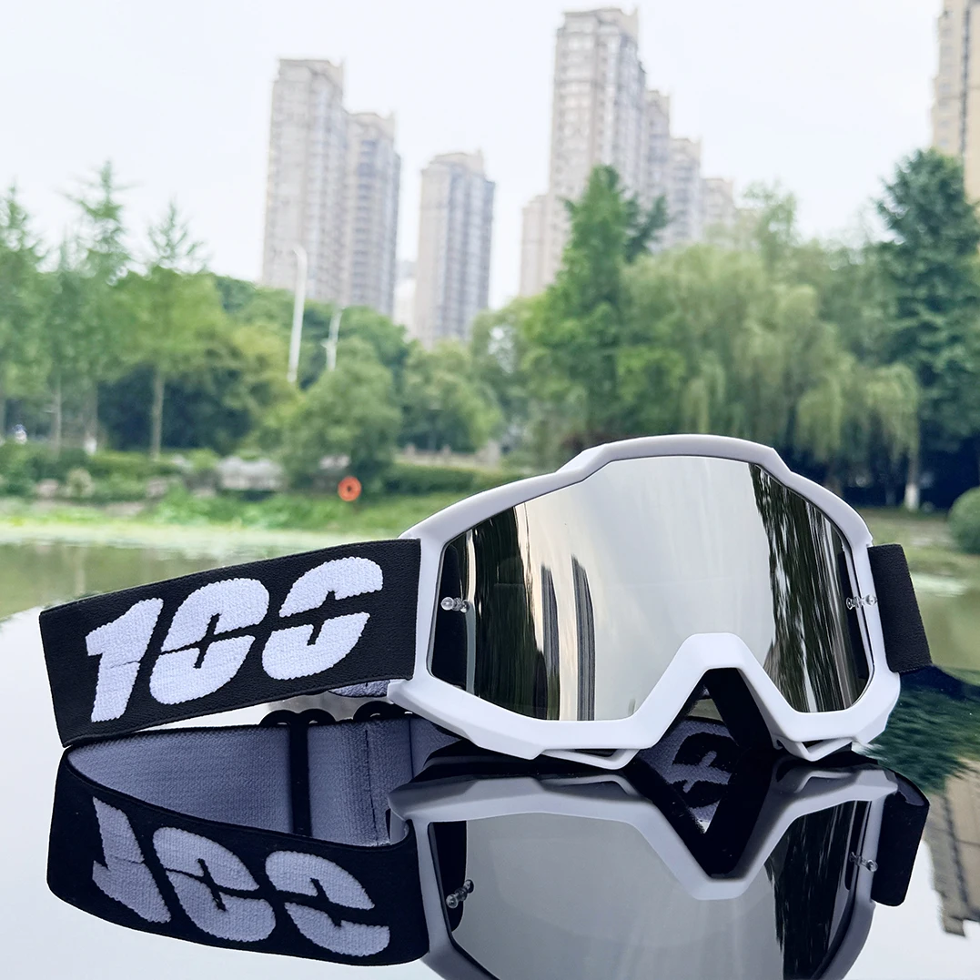 

100 Off-road Goggles Motocross Glasses Motorcycle Men MTB ATV Mask Windproof Protection Skiing Cycling Racing Goggles