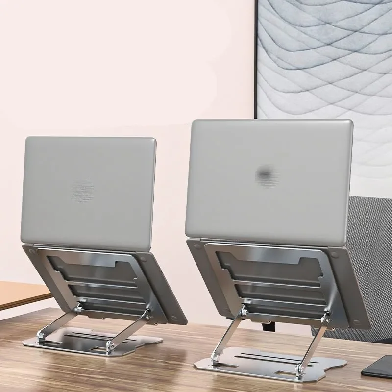 Creative Home/Office Computer Desk Household Desktop Multi functional Computer Stand Portable Foldable Metal Computer StandLF798