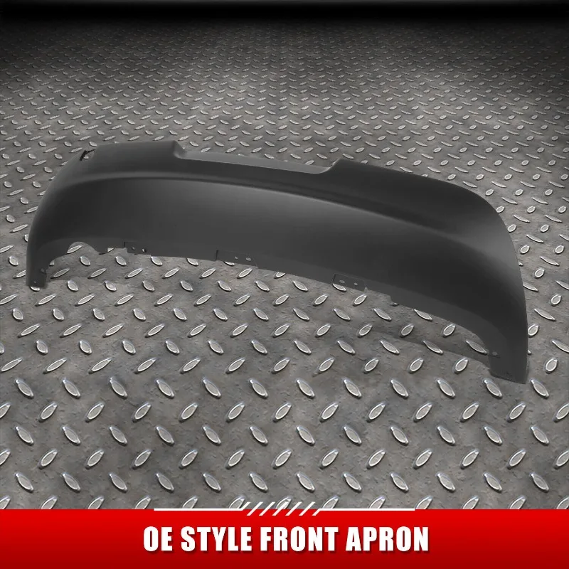 US For 2013 2014 2015 2016 Dodge Dart Textured Black Rear Lower Bumper Valance w/o Sensor Holes