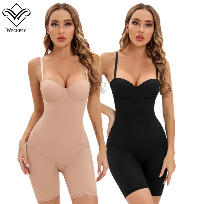 Women Sexy Underwire Rompers Black Shapewear Bodysuit Sexy Casual Body Shapers Stretch Bodys Nude Jumpsuit Bodies Lingerie