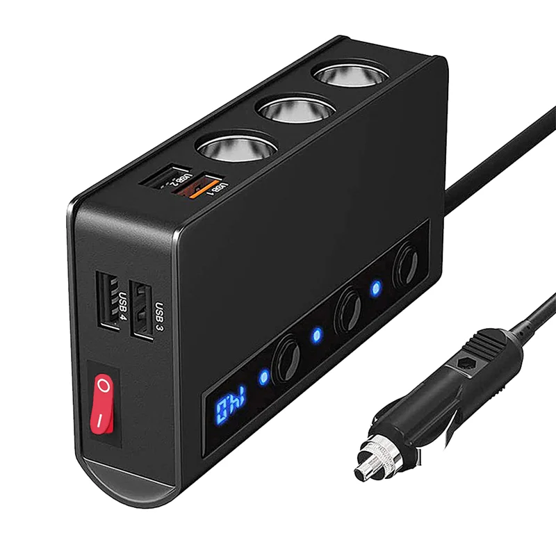 

Автомобильное зарядное устройство TR24, Bluetooth, один на три, универсальные автомобильные принадлежности