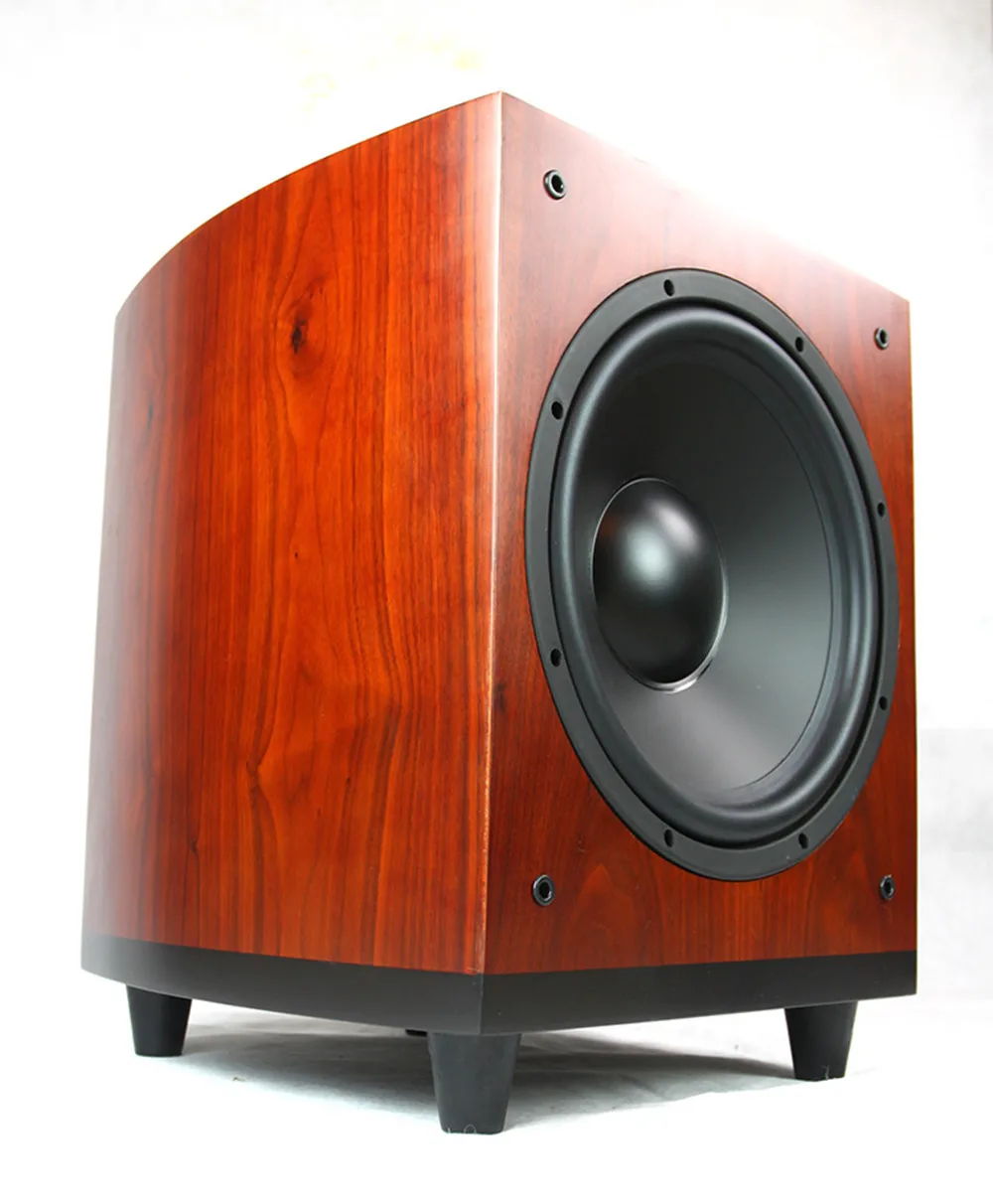 

12 Inch Solid Wood Active Subwoofer 5.1 Home Theater Audio Set 50-200W /6ohm