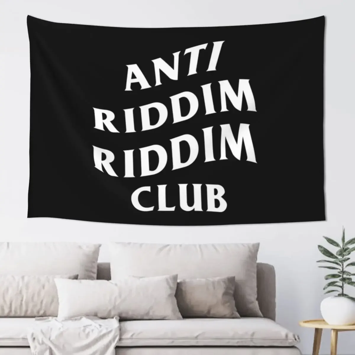 

Anti Riddim Riddim Club Tapestry Wall Deco Aesthetic Home Decor Bedroom Deco Room Decorator Tapestry