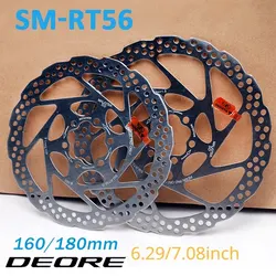 SM RT56 Disc Brake Rotor 160mm 180mm SM-RT56 Bicycle Brake Disc MTB Hydraulic Brake Disc Rotor Road Mountain Bike Parts