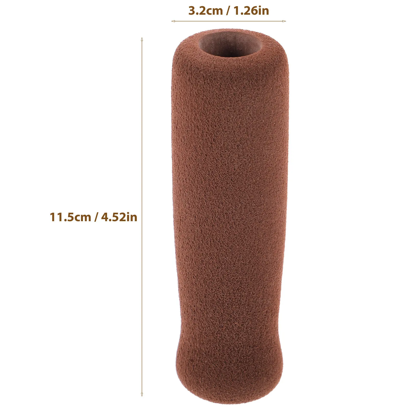 2Pcs Walking Cane Handle Grips Nonslip Thicken Ergonomic Design for Elderly Seniors Stable Comfortable Lightweight Crutch Handle