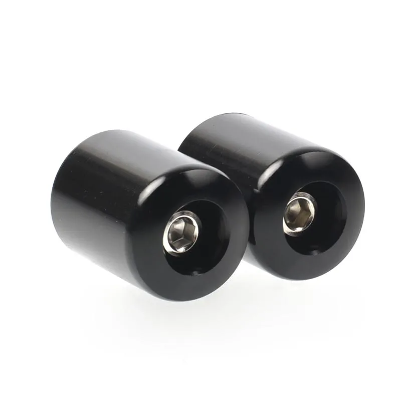 Motorcycle Handlebar Grips Plug Ends Handle Hand Bar CNC Cap For Kawasaki NINJA 250R 300 ER6 650 ZX6 ZX7 ZX9 ZX10 ZX12 ZX14