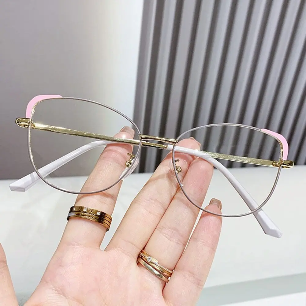 Vintage Anti-Blauw Licht Bril Vrouwen Mannen Oversized Optische Frame Oogbescherming Ultralichte Bril Kantoor Computerbril