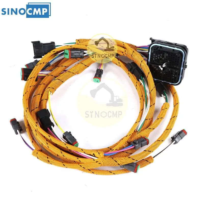 SINOCMP 263-9001 2639001 C15 Engine Wiring Harness 263-9001 2639001 For Caterpillar Truck Cable Connector