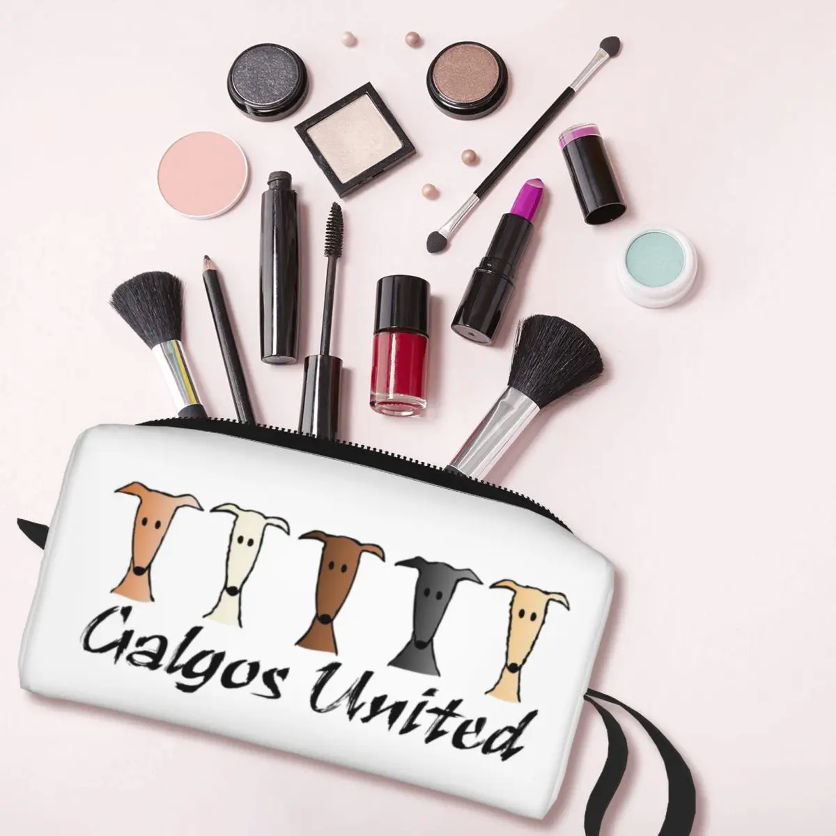 Galgos United Greyhound Pencil Cases Big Capacity Pen Bags Pen Box Pencil Pouch For Boys Girls Students Stationery Makeup Bag