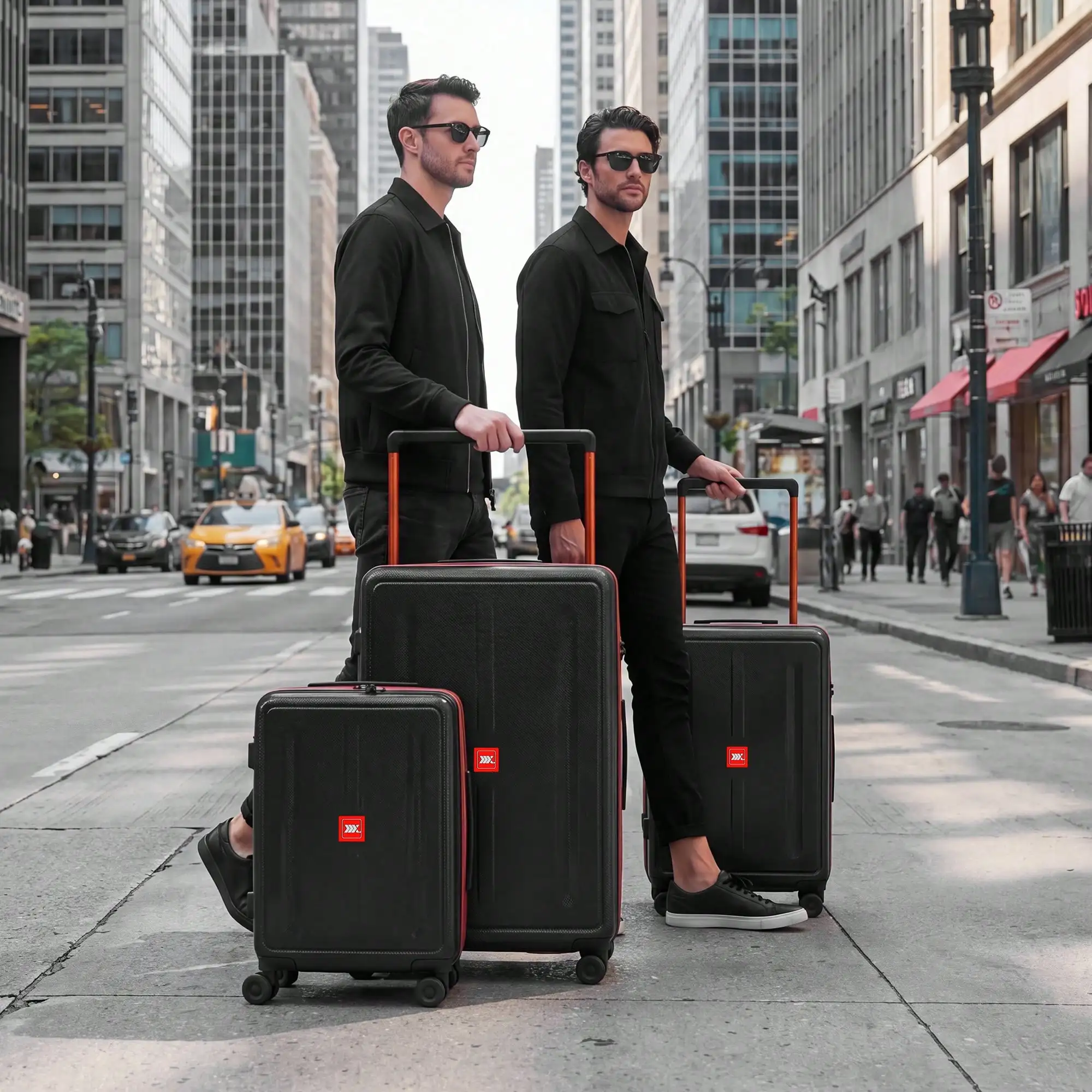 NEW YORK XPRESS 2/3-częściowy  – Expandable Hard Shell Luggage Set recenzja i cena