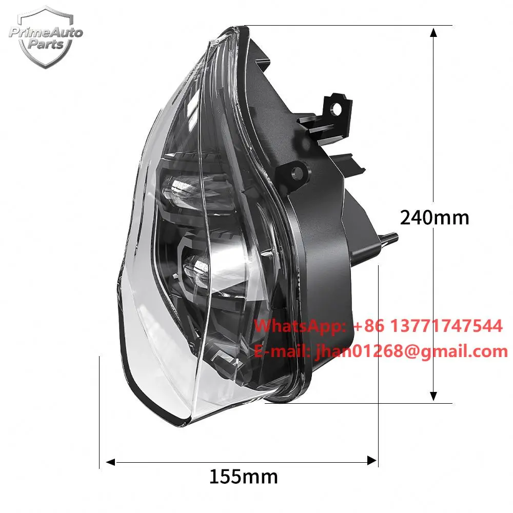 Motorcycle Front Headlight Hi Lo Beams DRL Headlamps for S1000RR S1000 S 1000RR S 1000 RR 2015-2018 10-14V DC