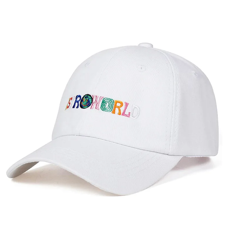 Women Men Cotton Embroidery ASTROWORLD Baseball Caps Unisex Astroworld Dad Hat Cap High Quality Summer Sun Hat Bones Gorra