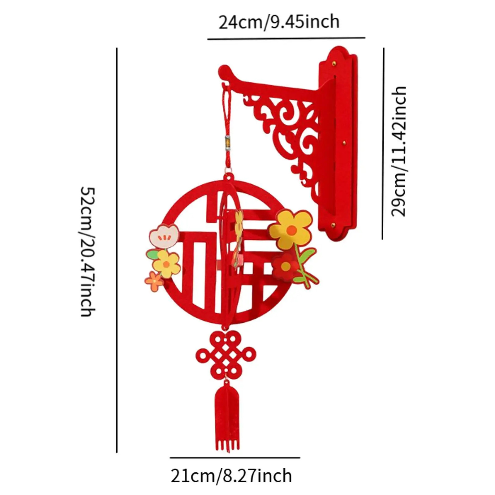 السنة الصينية الجديدة معلقة حلية مهرجان الربيع قلادة لقضاء عطلة المكتب #6