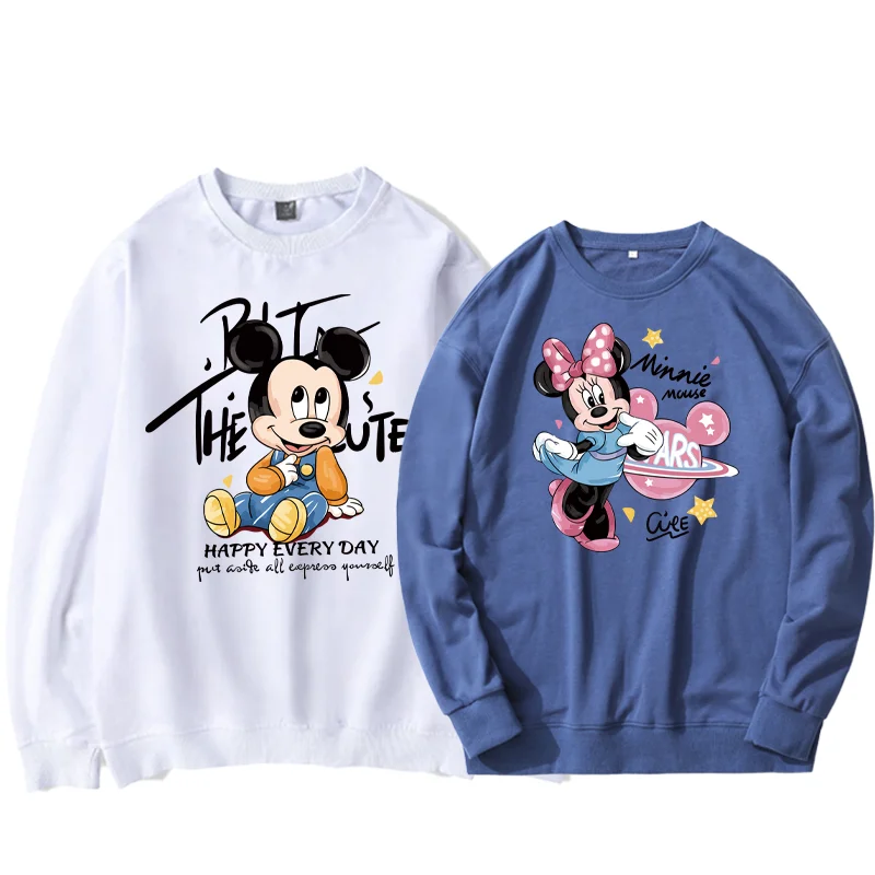 Disney Mickey Mouse Minnie Mouse wzór odzieży naszywki termoprzylepne DIY nadrukowane winylowe naklejki do naprasowania na ubrania