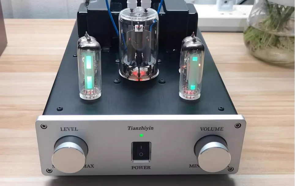 6E2 6N2+FU19 single-ended Class A HIFI  tube amplifier 4.8W+4.8W