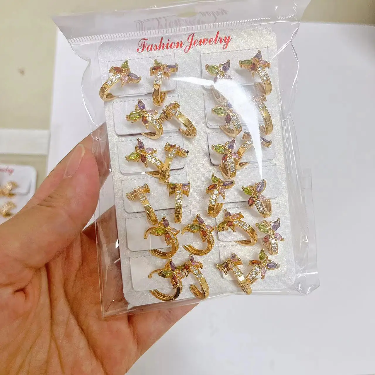 

12 пар круглых сережек-колье из циркония с золотым покрытием, медные, женские модные ювелирные украшения для свадьбы, вечеринки, подарка на день рождения