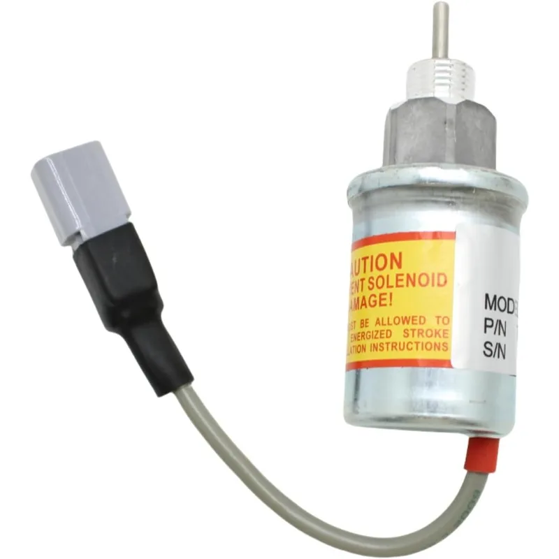 

12V Stop Solenoid valve 716/30201 Compatible for 8040ZTS 8045ZTS 8014 8018 8027Z 8017 8035ZTS 803 PLUS Replacement 71630201