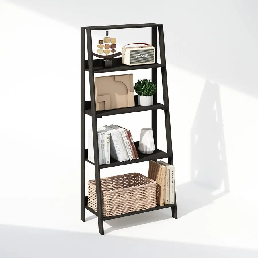 

Ladder Display Shelf, 5Tier Ladder Shelf, Ladder Bookshelf, Display Storage Shelves, 13 x 23.6 x 53.5, for Living Room, Home Of