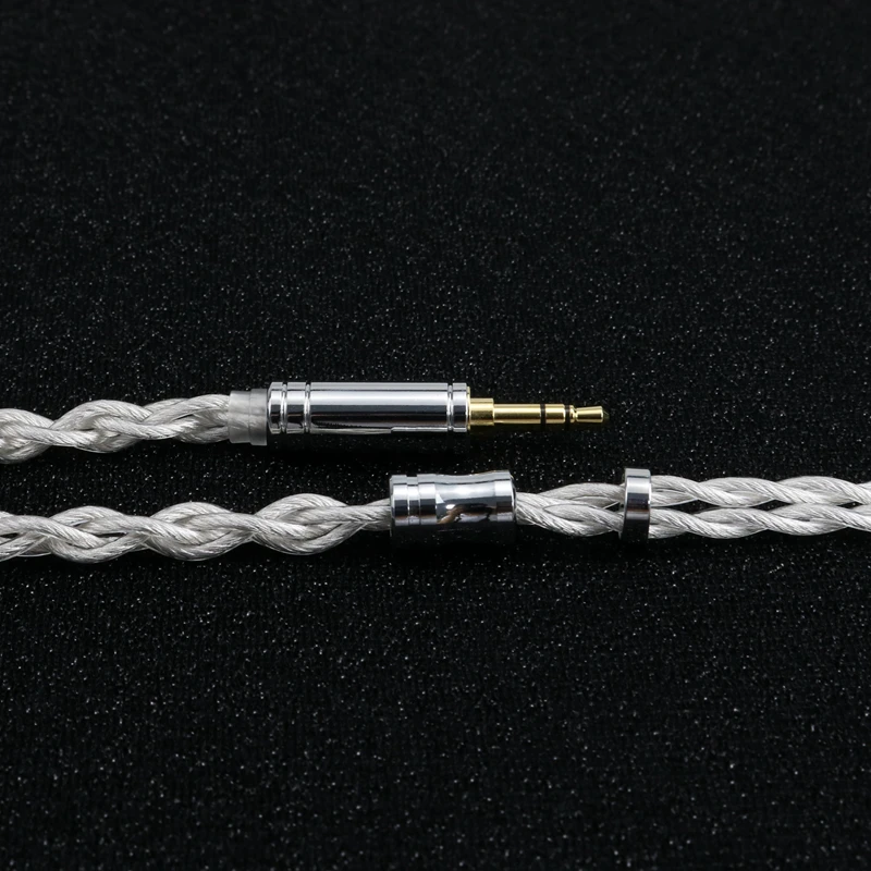 XINHS 4Core 7N OCC Crystal Copper  HIFI Headphone Upgrade Cable TFZ QDC MMCX 0.78mm 2Pin For KZ AS10 AS10 ZS10 ZSR ZST ED1