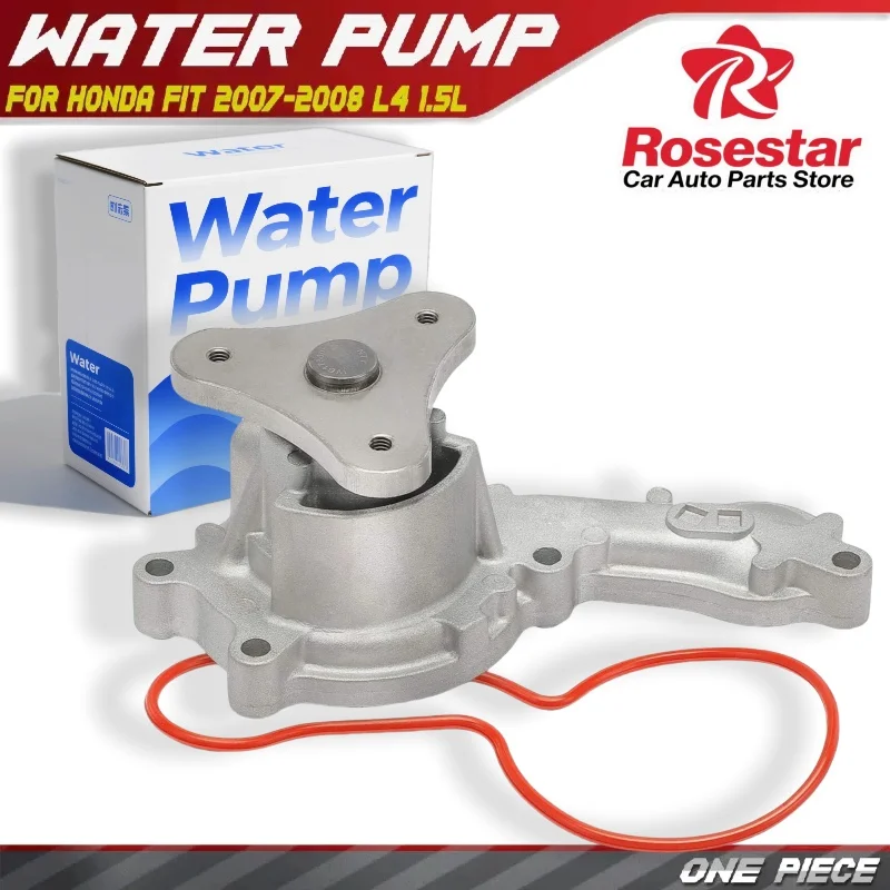

Rosestar Engine Water Pump for Honda Fit 2007-2008 L4 1.5L AW6018 1352230, 19200PWA003, 19200RMEA01, 6402000301, PA10064, WP2059
