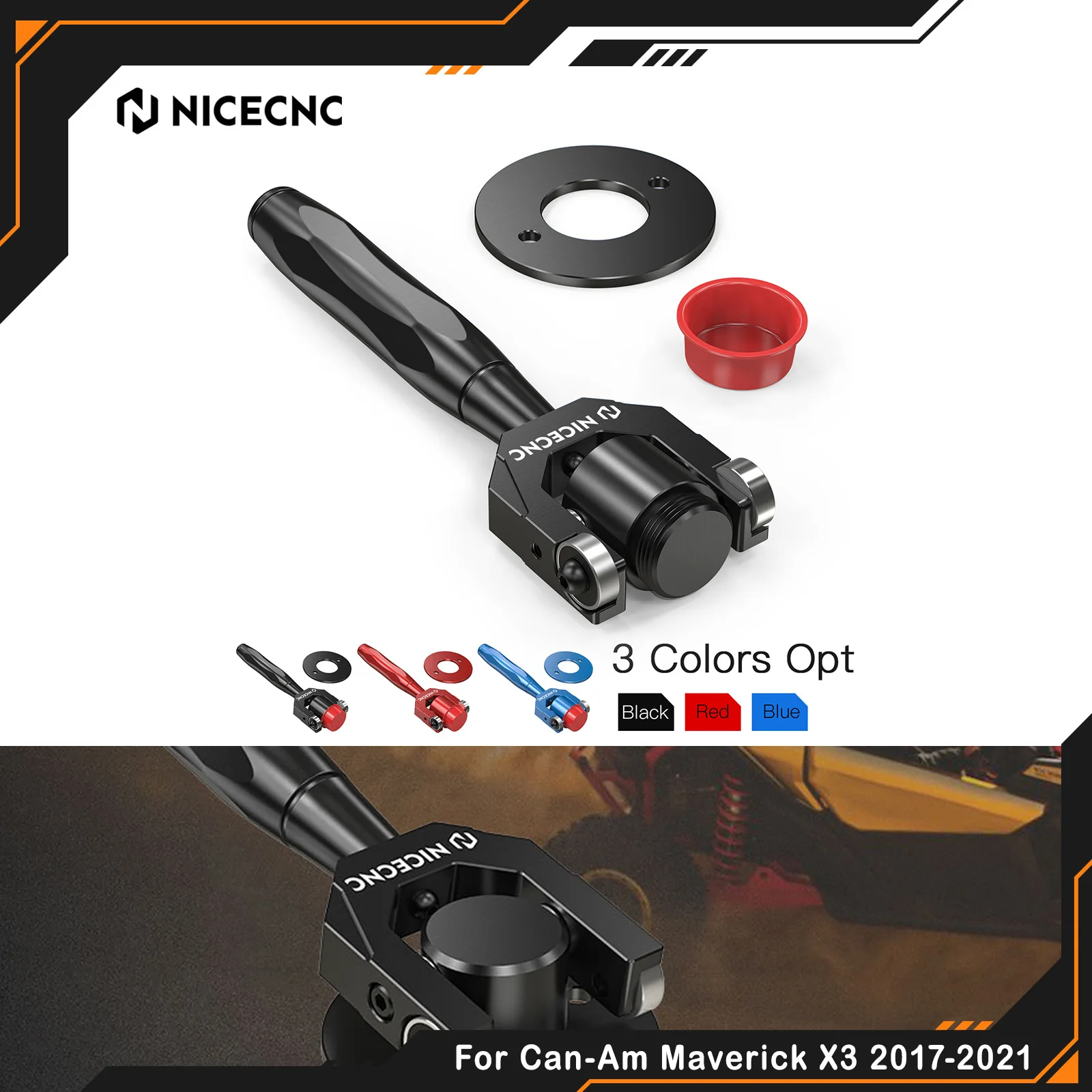 NICECNC For Can-Am Maverick X3 2017-2021 Belt Changing Tool Clutch Removal Kit For Can Am Maverick X3 R RR Max R RR Commander