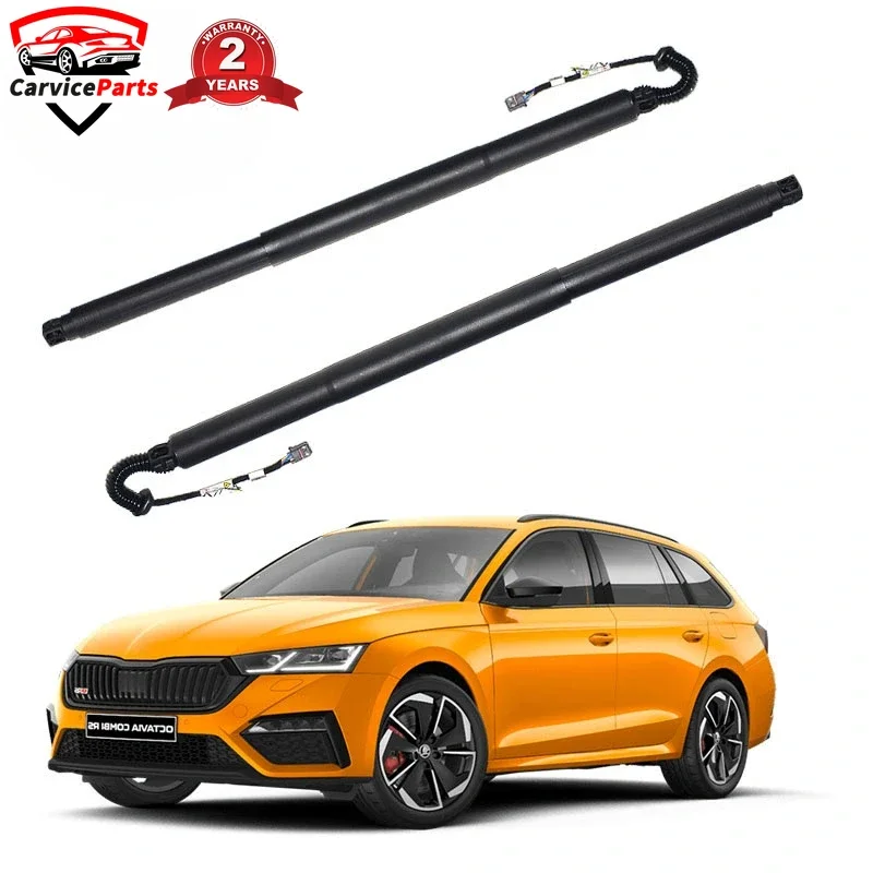 2PCS 5E6827851 5E9827852F Electric Tailgate Gas Struts For 2020 2021-2023 Skoda OCTAVIA