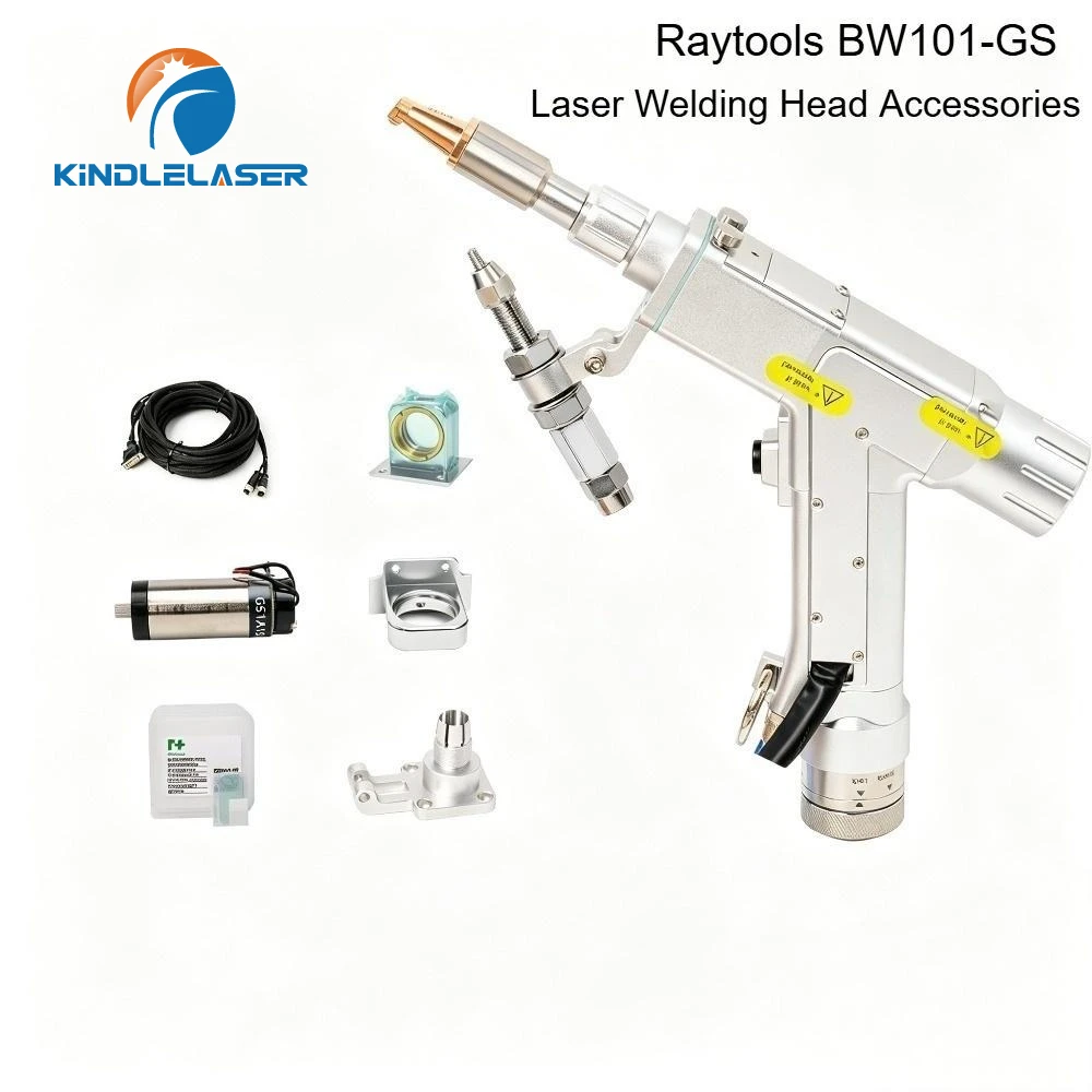 Original Raytools BW101‑GS Hand‑Held Laser Welding Torch Spare Parts Focus Collimating Lens Galvo‑Motor Seal Ring Collet